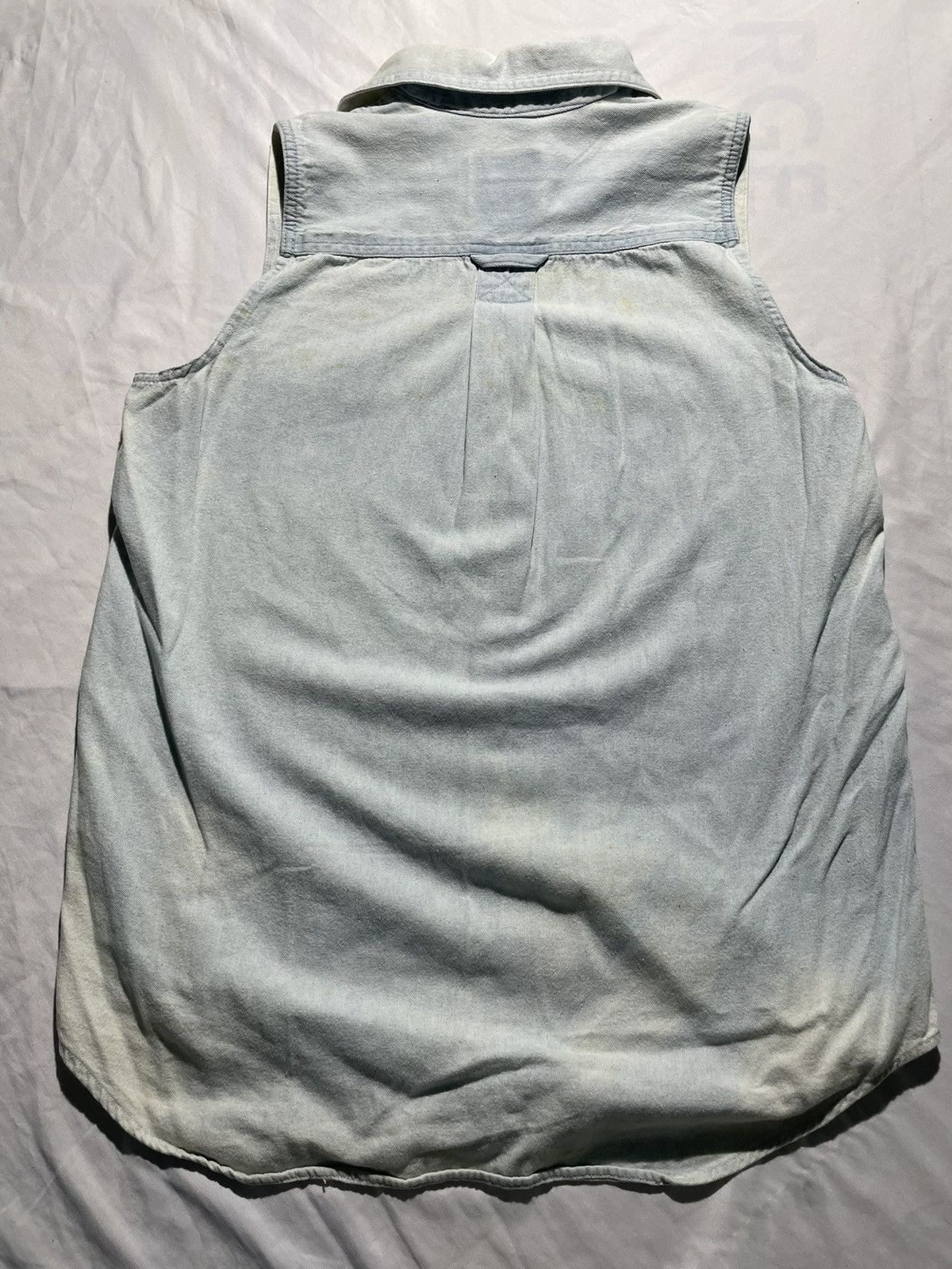 Other Vintage 90s UT Vols Sleeveless Denim Vest Mens Small NCAA Size US S / EU 44-46 / 1 - 7 Thumbnail