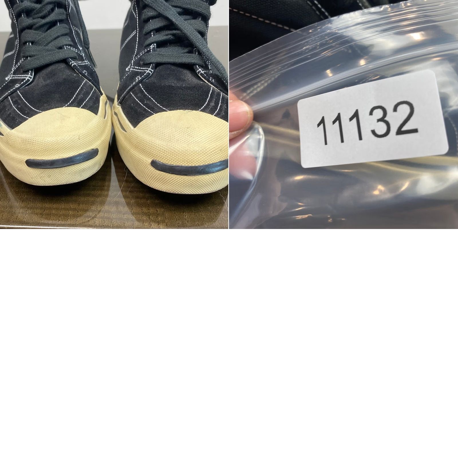 Visvim VINTAGE Visvim Shoes Mens Black Rare Cubism High Top Skate Sneakers Men Size US M / EU 48-50 / 2 - 9 Thumbnail