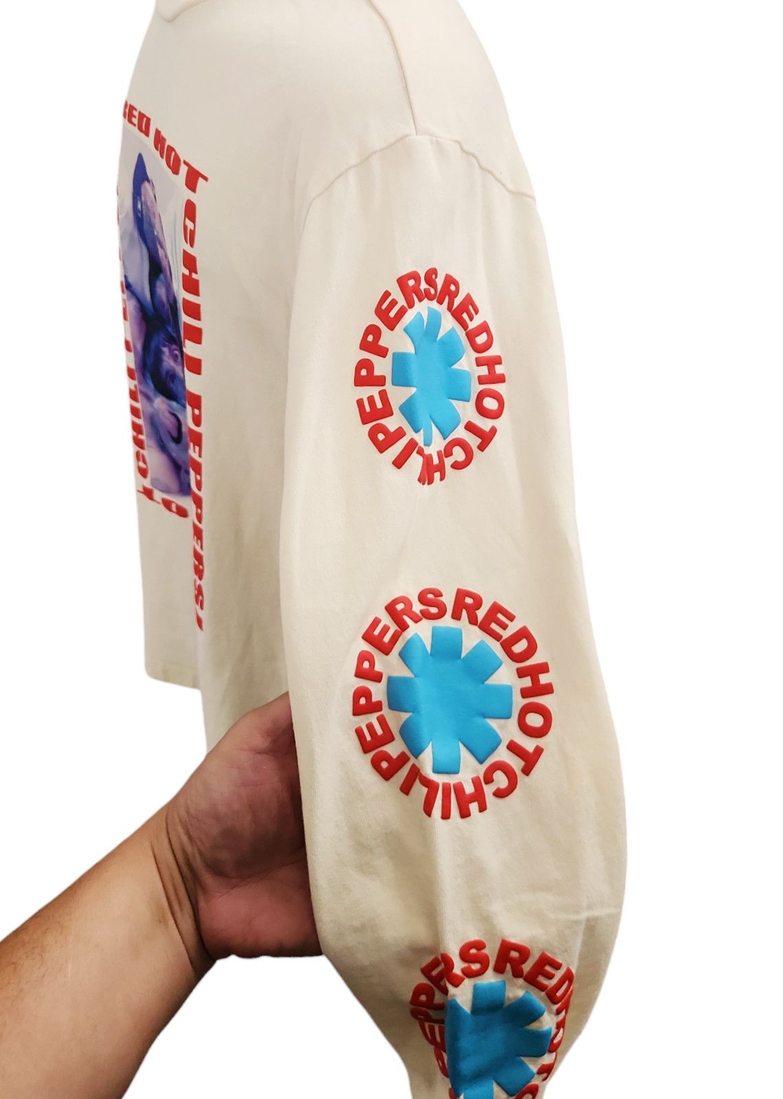 Band Tees Red Hot Chilli Peppers Small Beige Unlimited Love World Tour Size US S / EU 44-46 / 1 - 2 Thumbnail