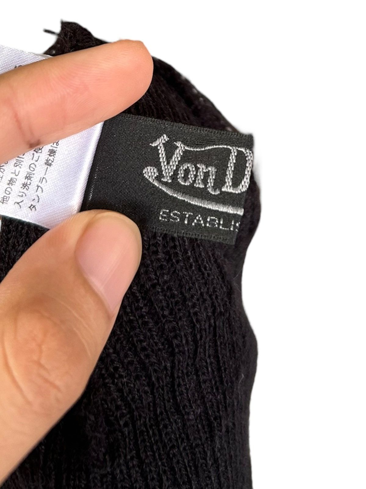 Japanese Brand × Kapital × Von Dutch Vintage Von Dutch Rare Beanie Hats ☠️☠️ Size ONE SIZE - 6 Thumbnail
