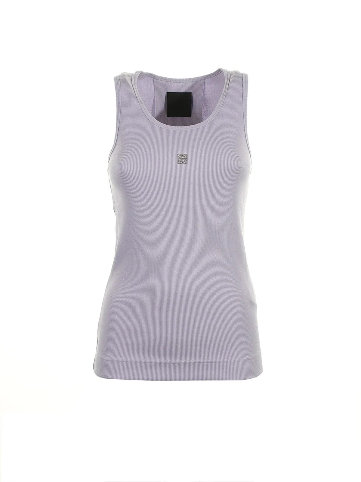 Givenchy o1srvl11e1124 Cropped Masculine T-Shirt in Lavender Size S / US 4 / IT 40 - 1 Thumbnail