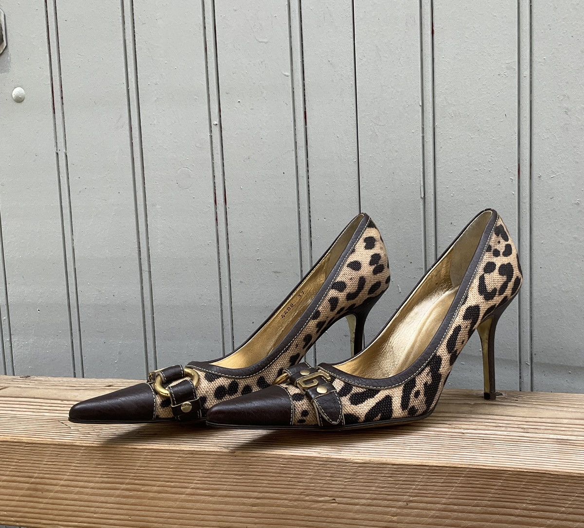 Dolce & Gabbana Vintage Dolce&Gabbana leopard print pumps Size US 9 / IT 39 - 7 Thumbnail