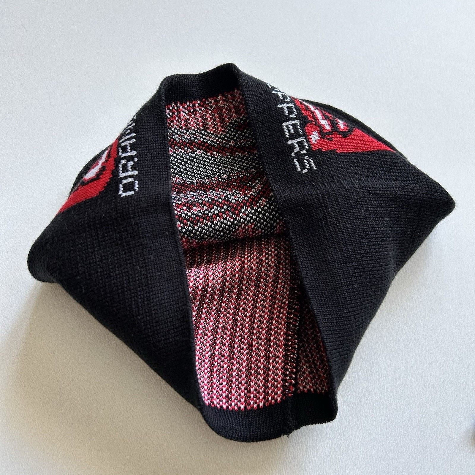 Vintage × West Coast Choppers Vintage Y2K Orange County Choppers Beanie Knit Hat 90s Flame Size ONE SIZE - 5 Thumbnail