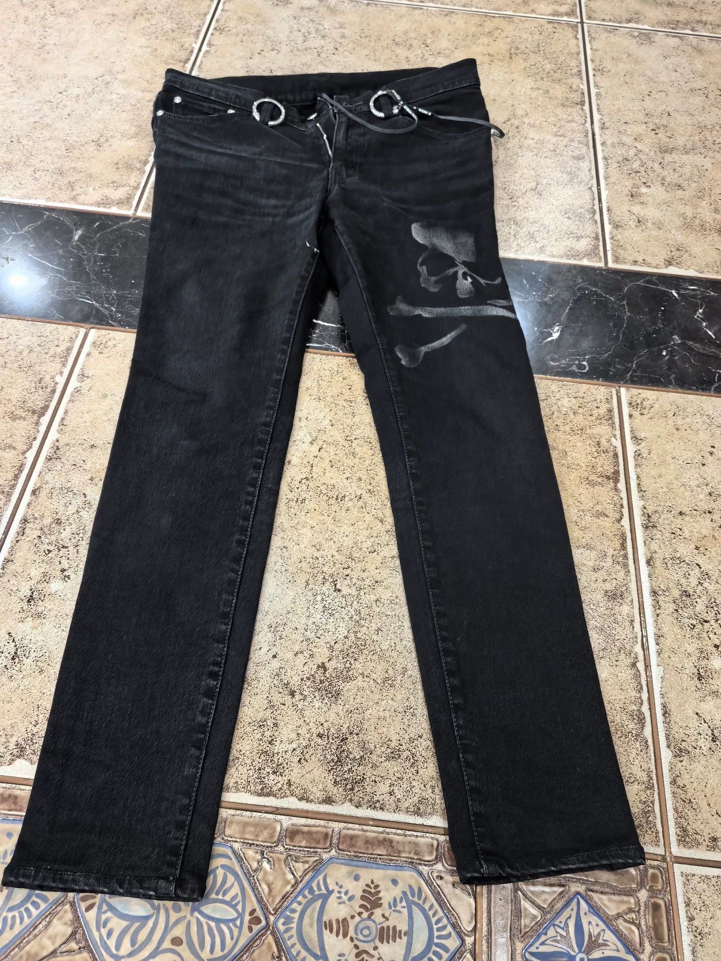 Mastermind Japan MMJ Black Jeans Size M Size US 28 / EU 44 - 1 Thumbnail