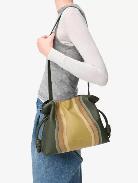 Loewe o1in1g0826 Size: OS / Flamenco Medium Leather Clutch Bag Size ONE SIZE - 2 Thumbnail