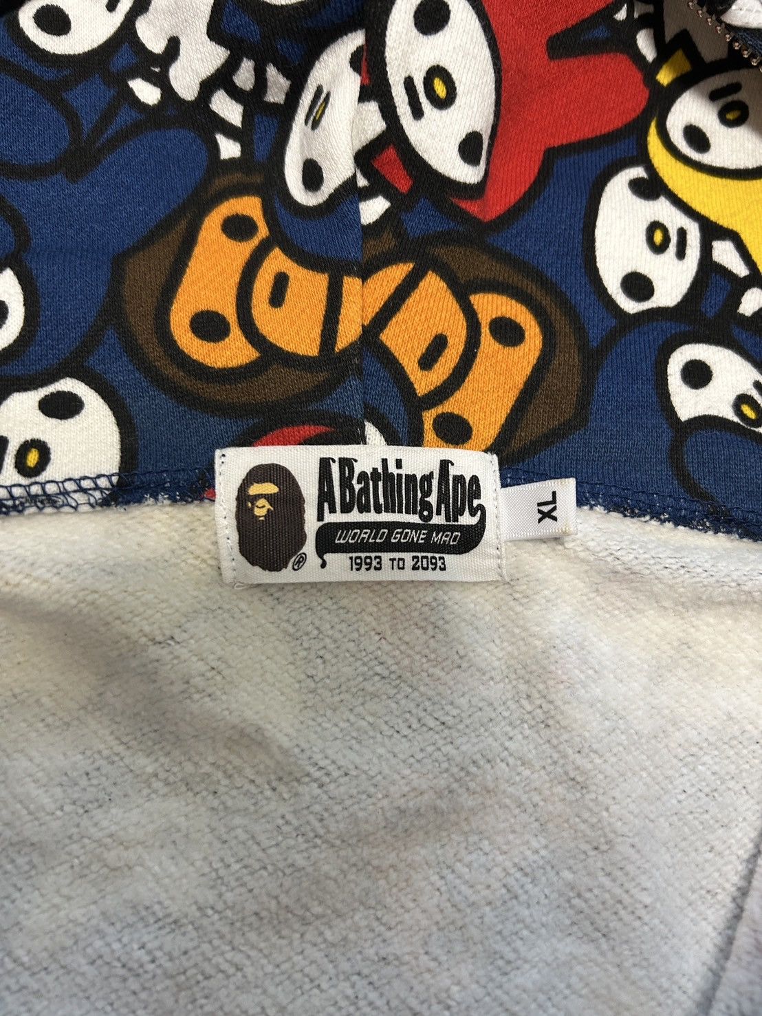 Bape RARE Bape Sanrio Mymelody Baby Milo Shark Full Zip Hoodie Size US XL / EU 56 / 4 - 4 Thumbnail