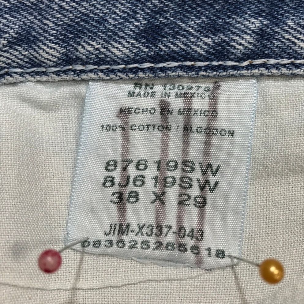 Rustler Wrangler Rustler 90s Denim Straight Leg Jeans Men 38” Size US 38 / EU 54 - 7 Thumbnail