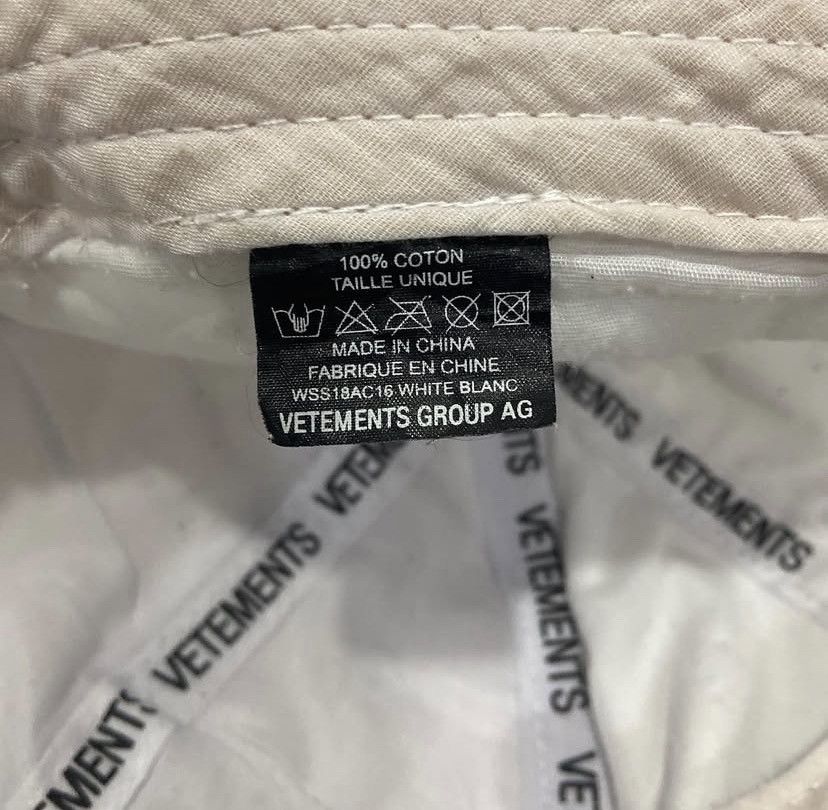 Vetements Vetements cap Size ONE SIZE - 5 Thumbnail