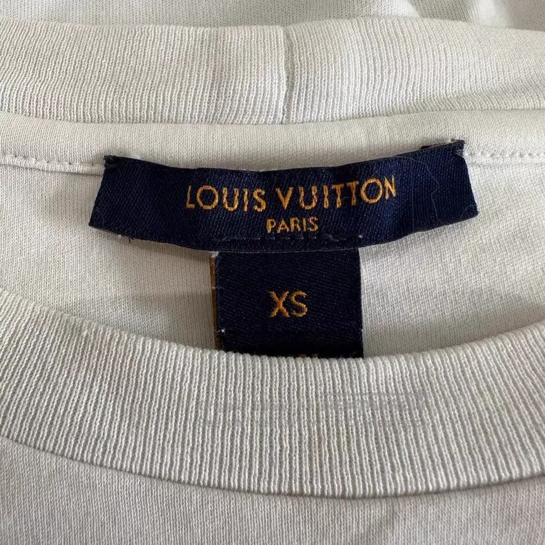 Louis Vuitton Louis Vuitton White geometric printed cotton-crewneck shor Size US XS / EU 42 / 0 - 7 Thumbnail