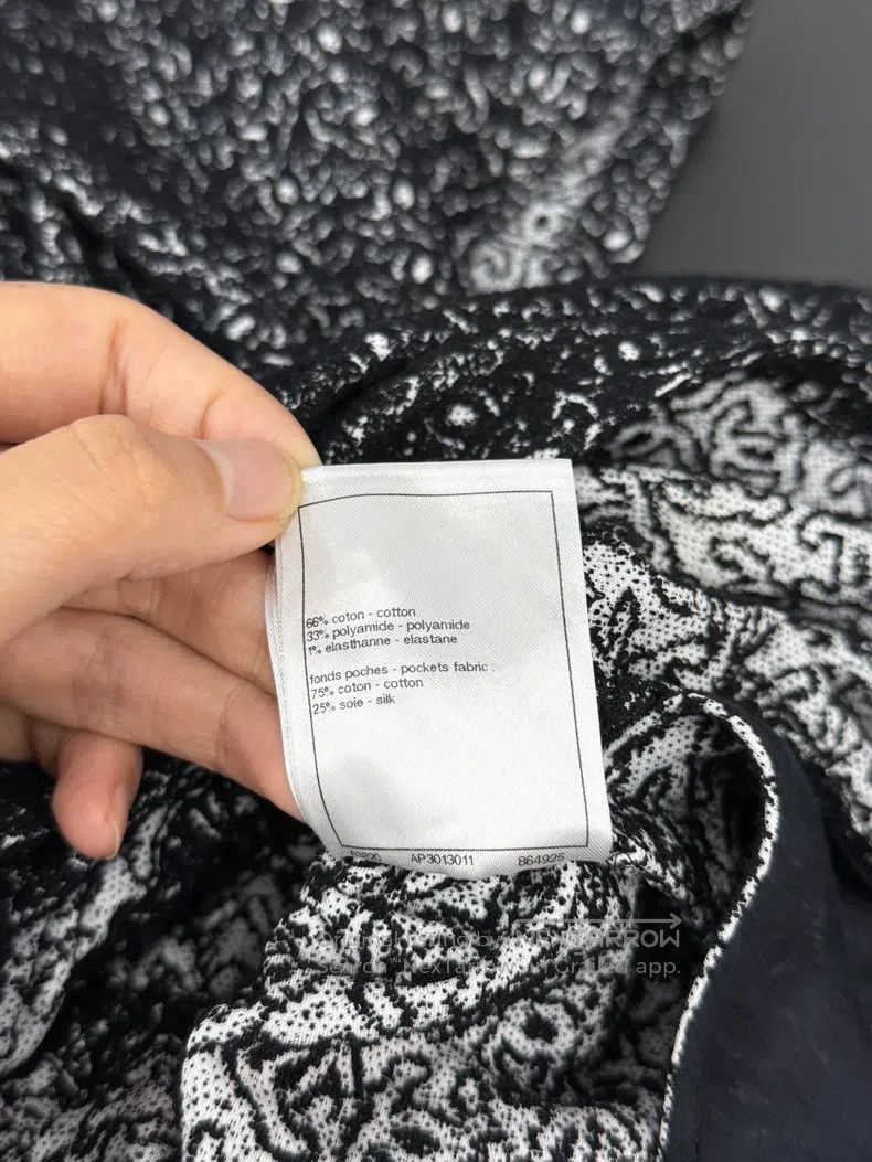 Chanel Chanel 25M black full logo printed drawstring dress Size XXS / US 00 / IT 34 - 7 Thumbnail