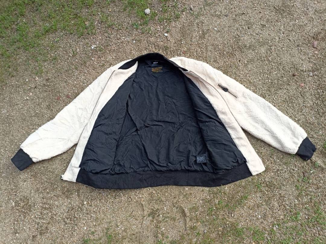 Huf HUF Sherpa Fleece Bomber jacket (TYPE MA-1) Size US M / EU 48-50 / 2 - 8 Thumbnail