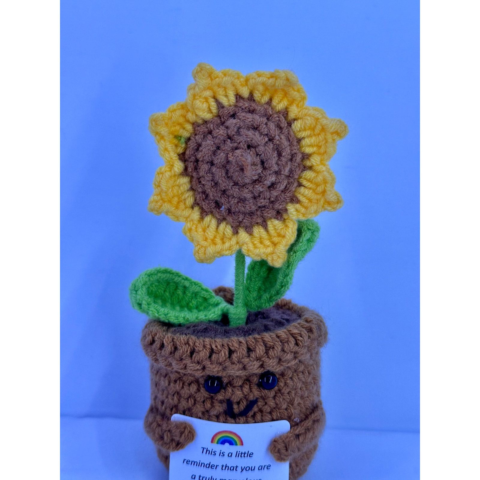 & Other Stories Handmade Crochet Flowers SunflowerPositive Emotional Support Size ONE SIZE - 4 Thumbnail