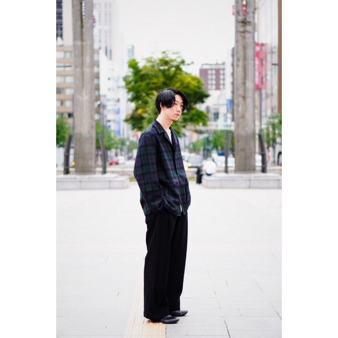 KLASICA Klasica Garner Tweed pants worsted wool drawstring trousers Size US 30 / EU 46 - 11 Thumbnail