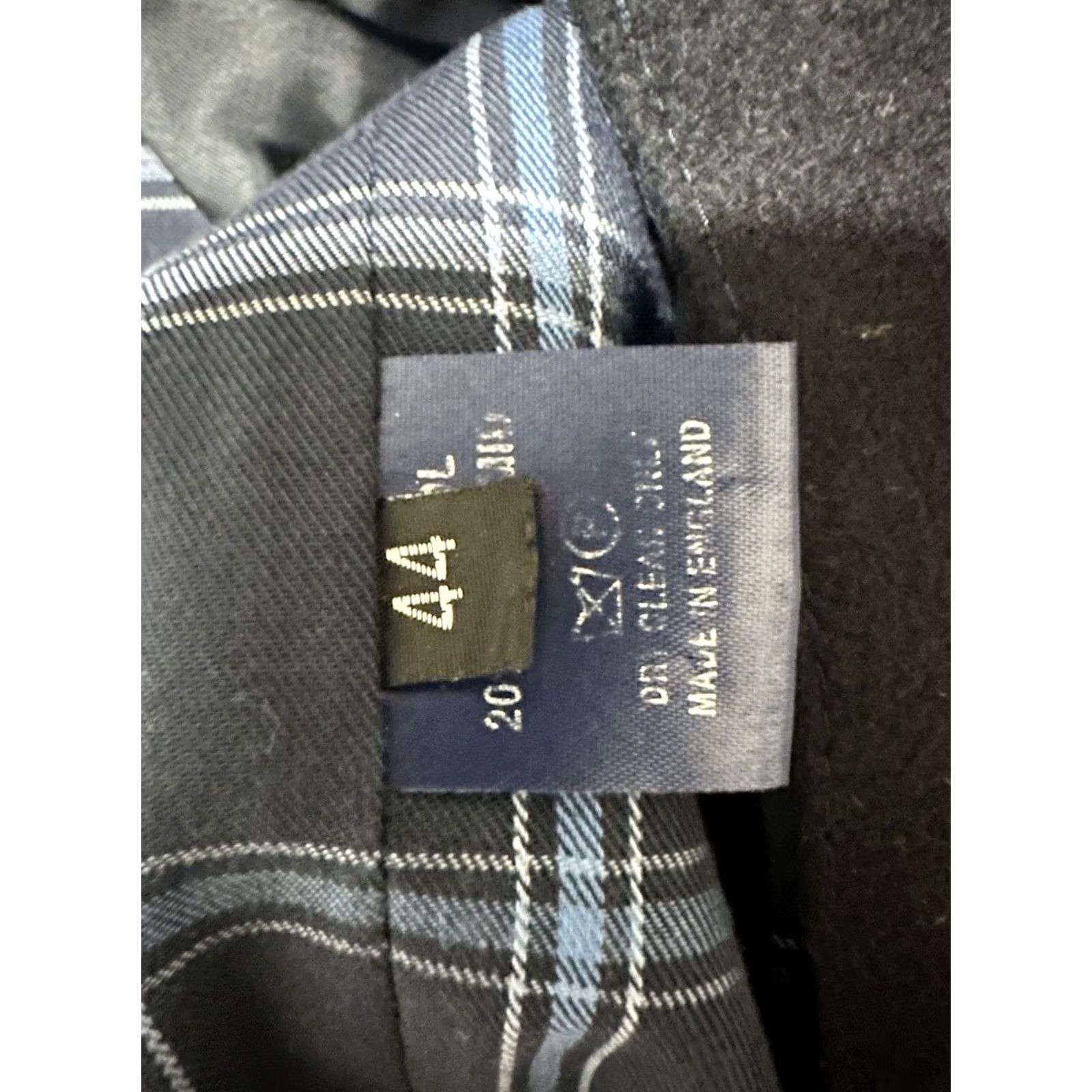 Grenfell Grenfell Jacket Full Zip Bomber Plaid Lined Wool Navy Blue Size 44 Mens Size US S / EU 44-46 / 1 - 5 Thumbnail