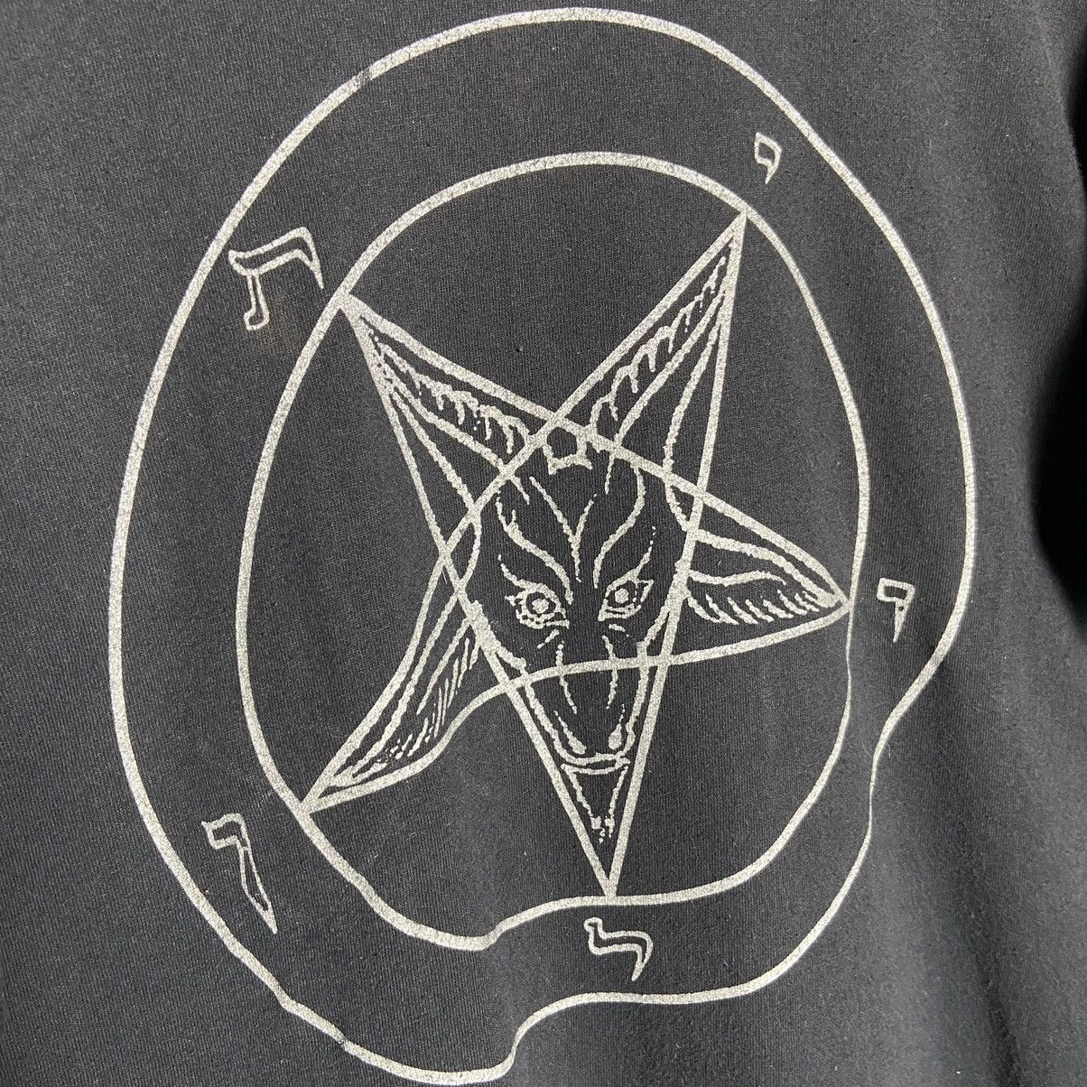 Band Tees × Vintage Vintage 90s Buckshot Satanic Band Tee / Reversible Size US M / EU 48-50 / 2 - 5 Thumbnail
