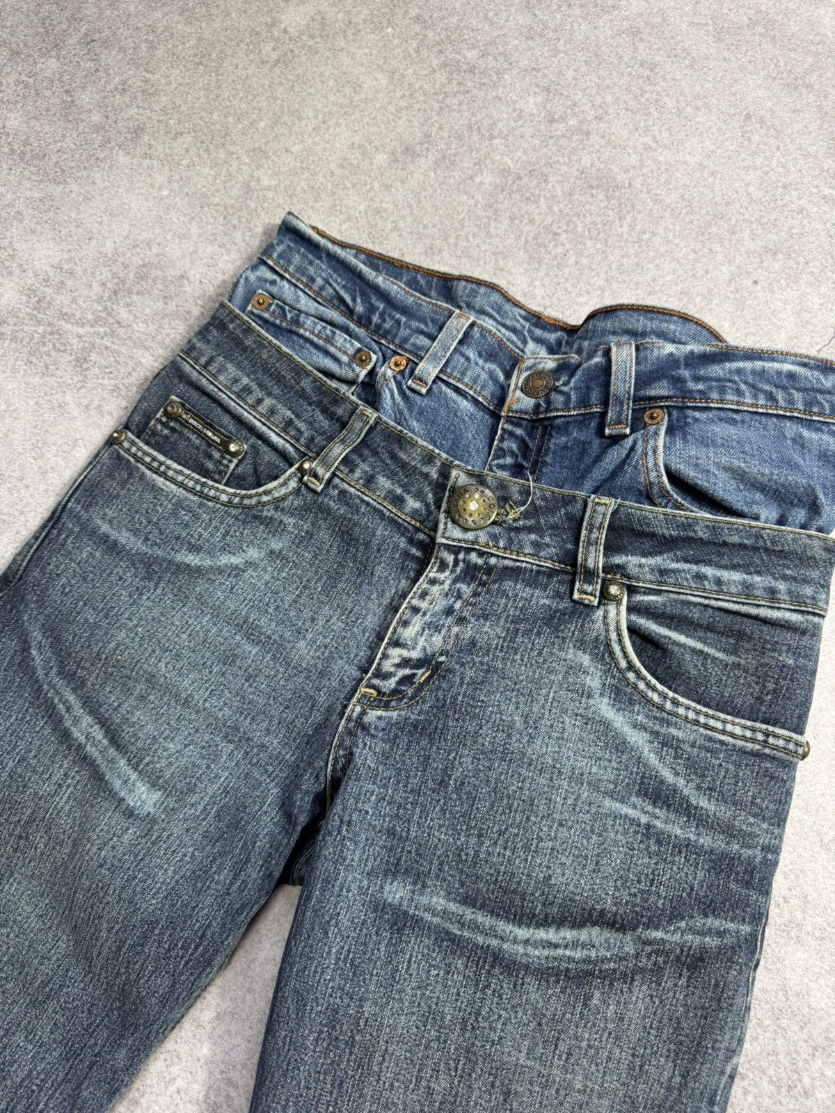 Dolce & Gabbana Dolce Gabbana Archive RARE Flared Jeans 1 of 1 Levis Size US 30 / EU 46 - 6 Thumbnail