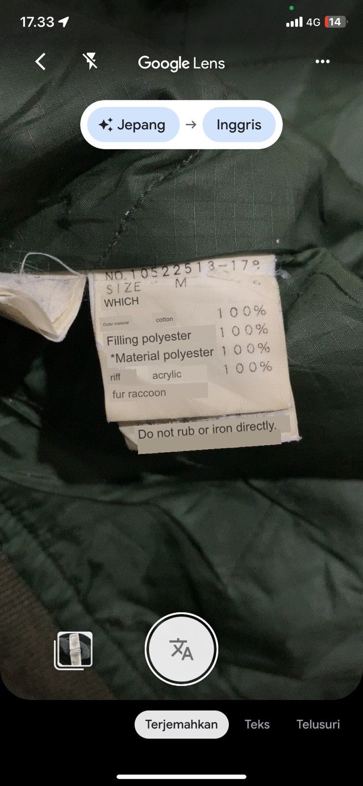 Other RACCOON FUR N2B CARGO PILOT VKEI JACKET Size US S / EU 44-46 / 1 - 10 Thumbnail