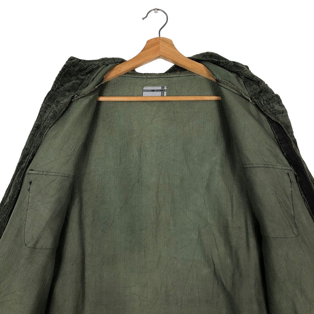 Japanese Brand 🔥Vintage UP Start Japan Cargo Jacket Military Slant Pocket Size US M / EU 48-50 / 2 - 15 Thumbnail