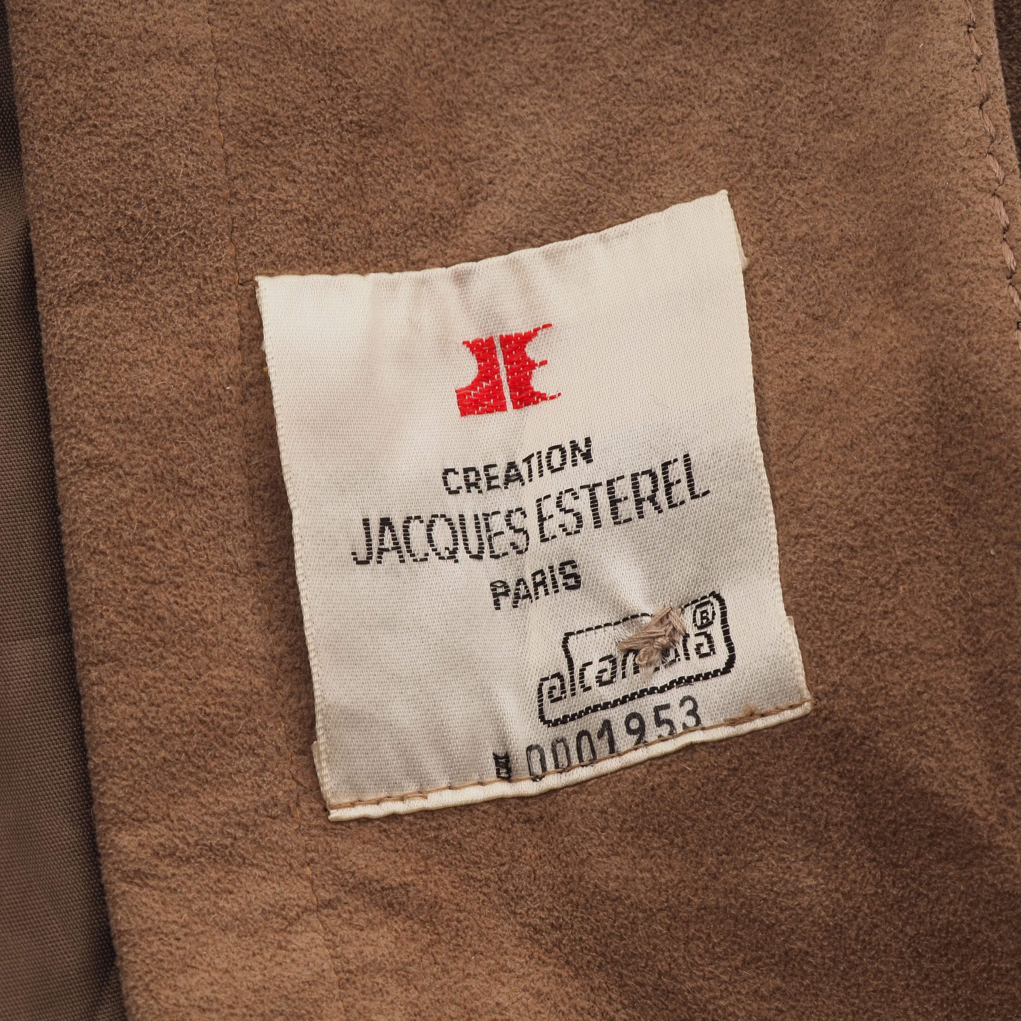 Designer × Vintage Jacques Esterel Paris Vintage Men's Classic Long Mac Coat Size US L / EU 52-54 / 3 - 6 Thumbnail