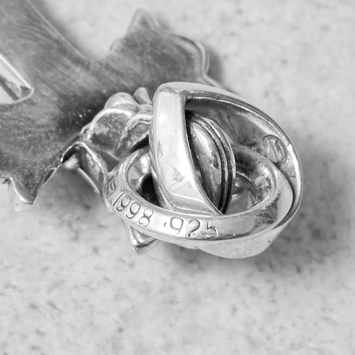 Chrome Hearts CHROME HEARTS Attached Bale Cross Charm SILVER Size ONE SIZE - 5 Thumbnail