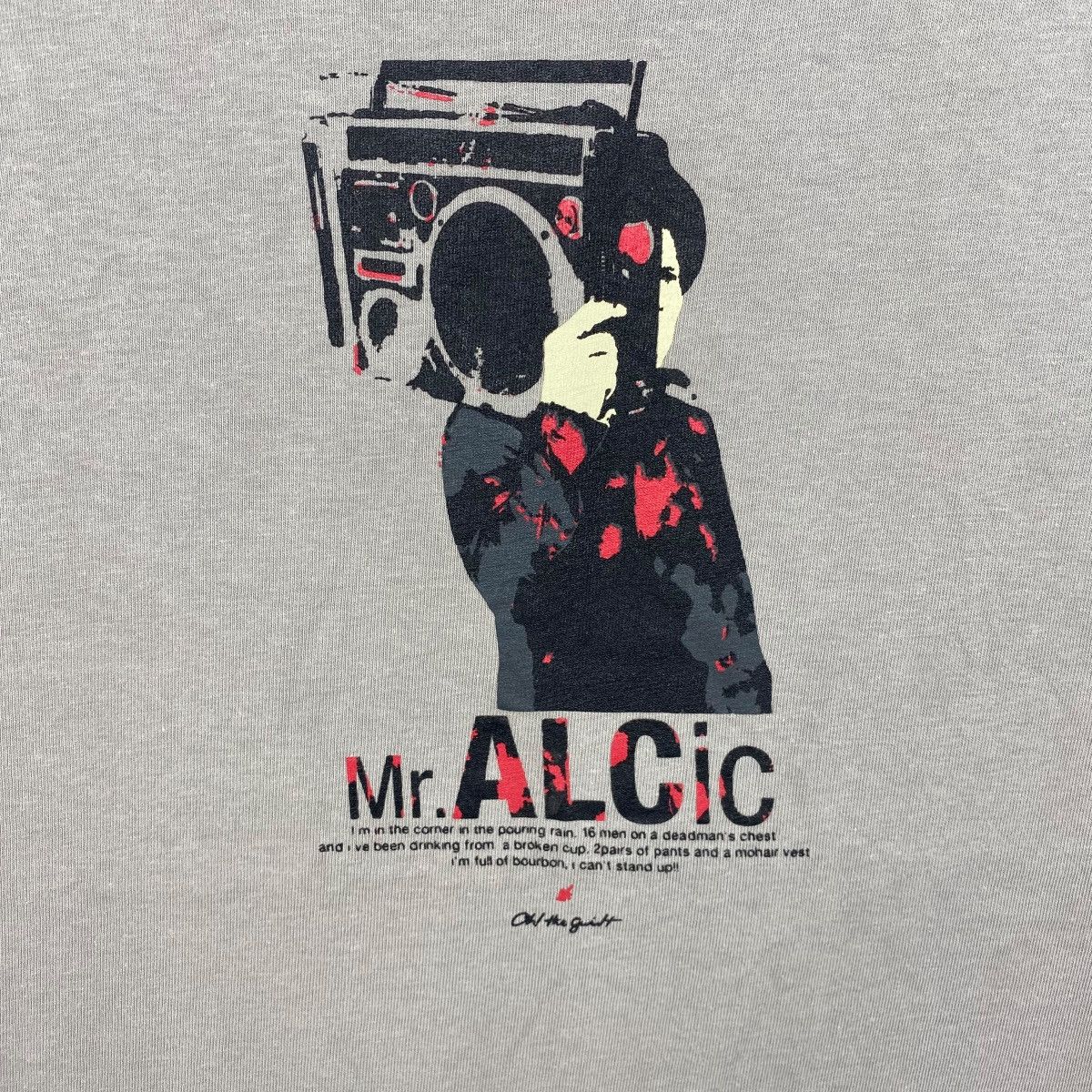 Vintage Vintage 00s Oh! The Guilt Clothing Mr. Alcic Graphic Tee Size US L / EU 52-54 / 3 - 2 Thumbnail