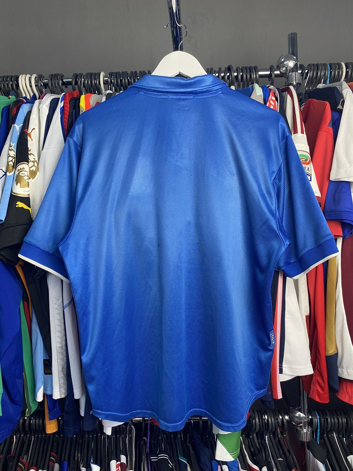Nike 1997/98 NIKE ITALY HOME SOCCER FOOTBALL JERSEY SHIRT Size US L / EU 52-54 / 3 - 2 Thumbnail