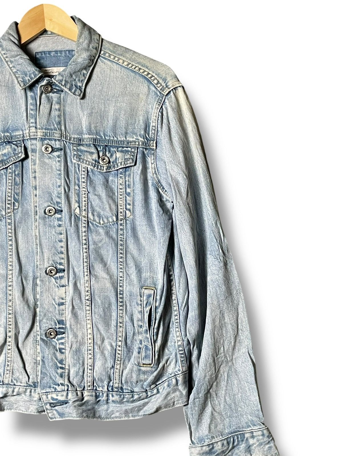Japanese Brand SLY Denim Jacket Men’s (28) Size US S / EU 44-46 / 1 - 2 Thumbnail