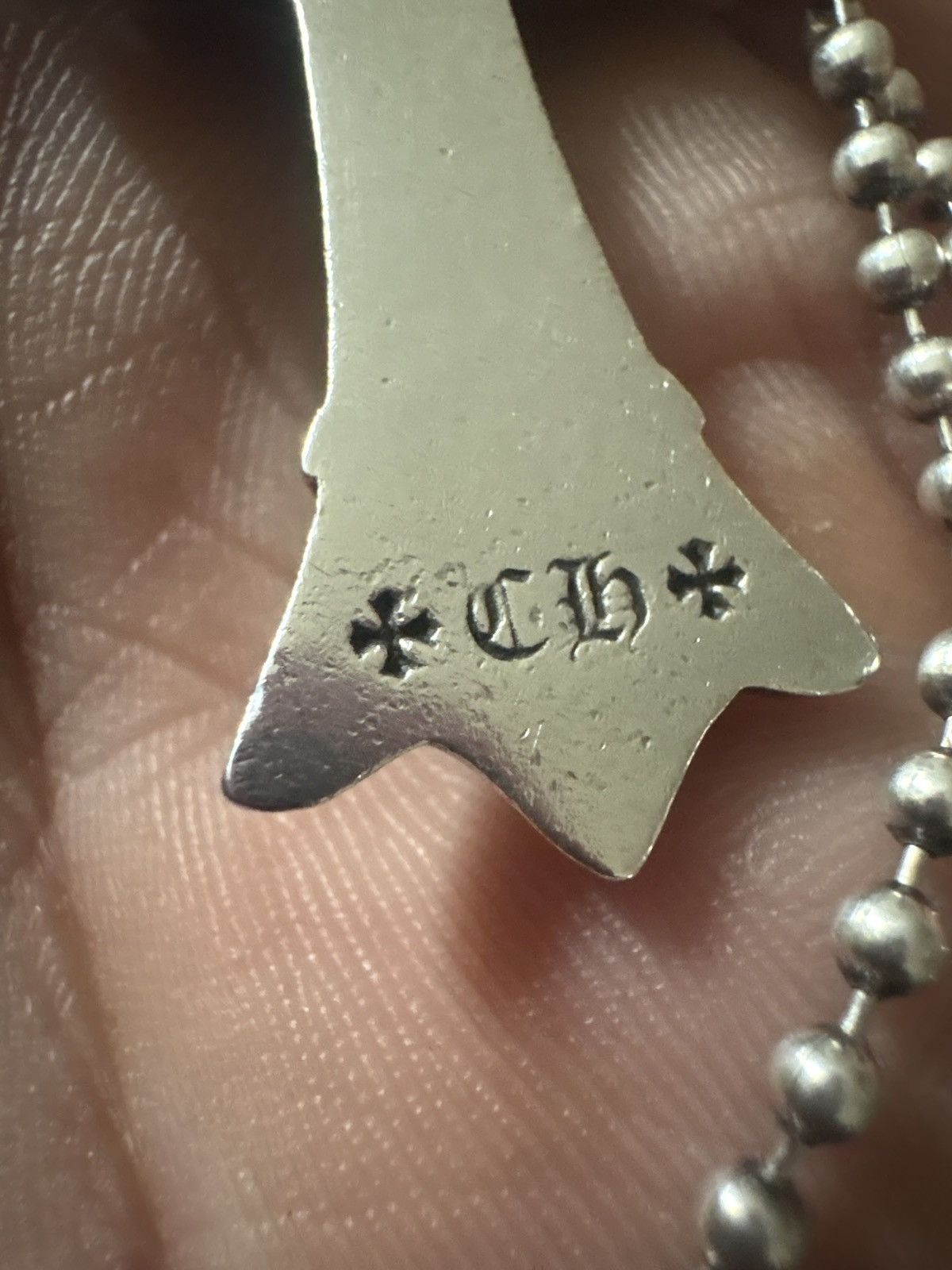 Chrome Hearts Double Cross Pendant Bale Size ONE SIZE - 8 Thumbnail