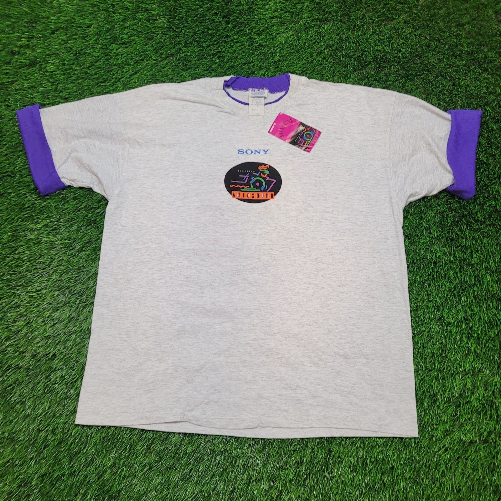 Other VTG 90s Sony Autosound T-Shirt Mens XL NOS Deadstock Size US XL / EU 56 / 4 - 1 Thumbnail