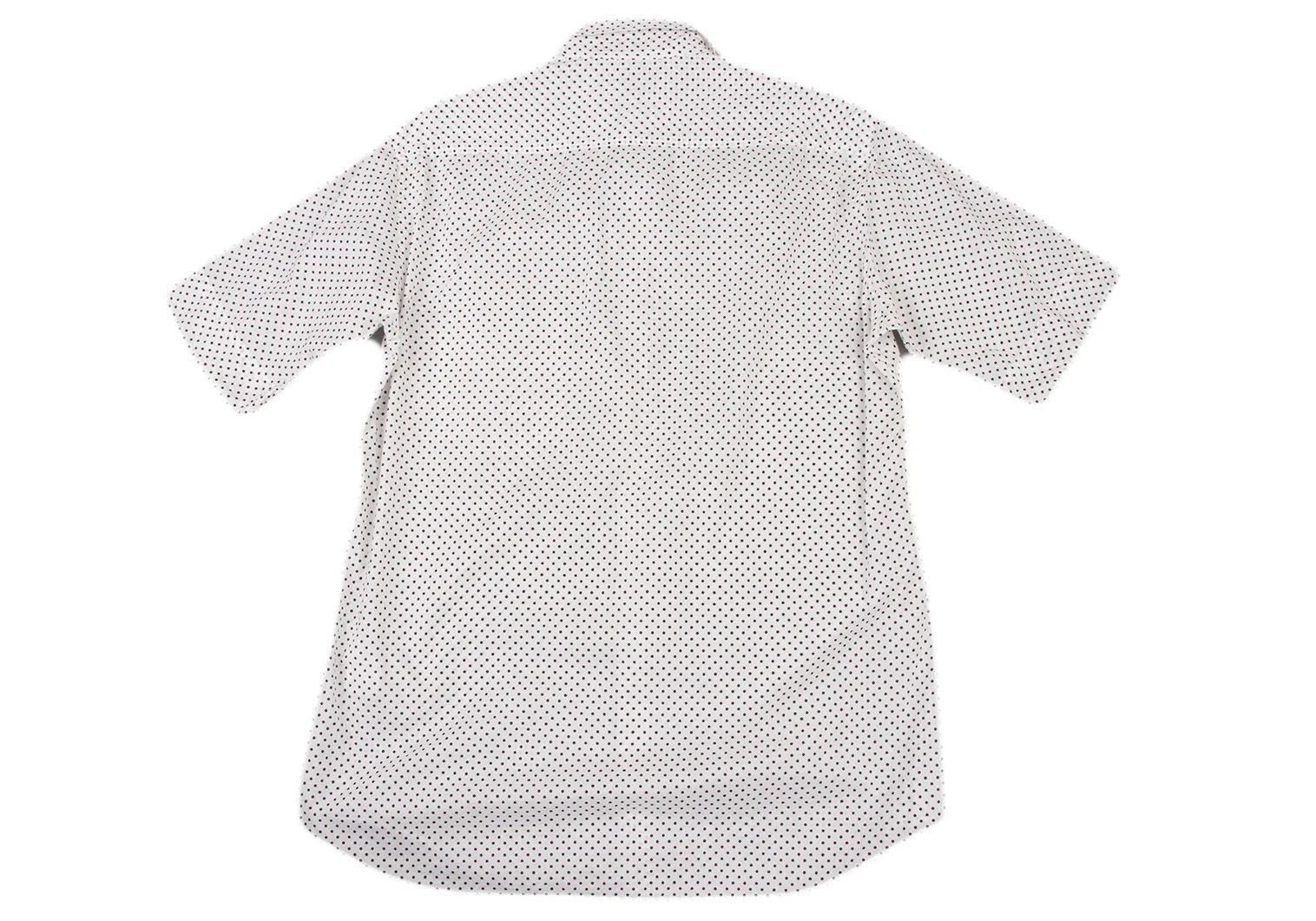 Yohji Yamamoto Yohji Yamamoto Cotton Dot Print Short Sleeve Shirt Size US S / EU 44-46 / 1 - 10 Thumbnail