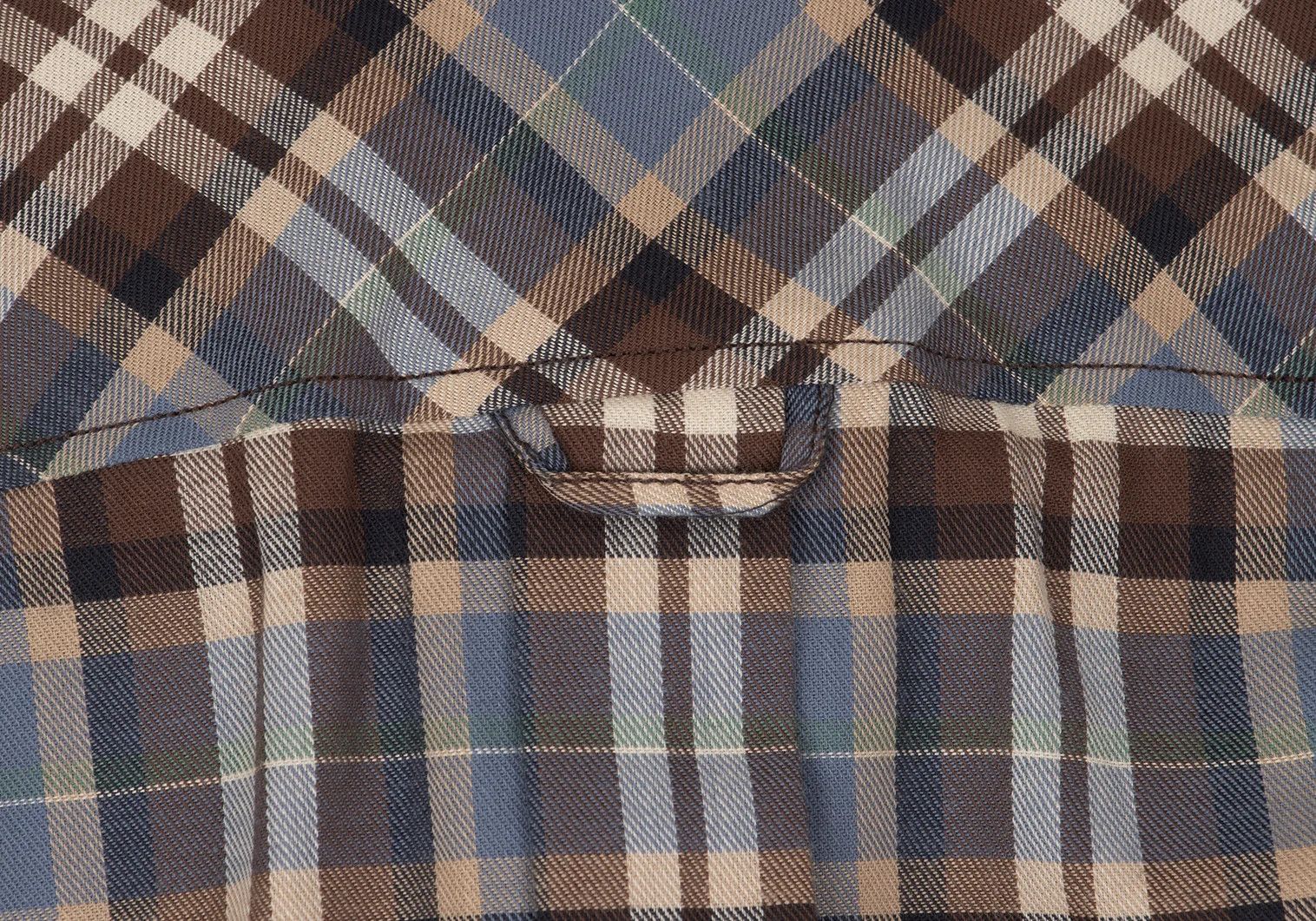 Dolce & Gabbana Multi Cotton Rib Check Western Yoke Shirt Size M Size US M / EU 48-50 / 2 - 12 Thumbnail