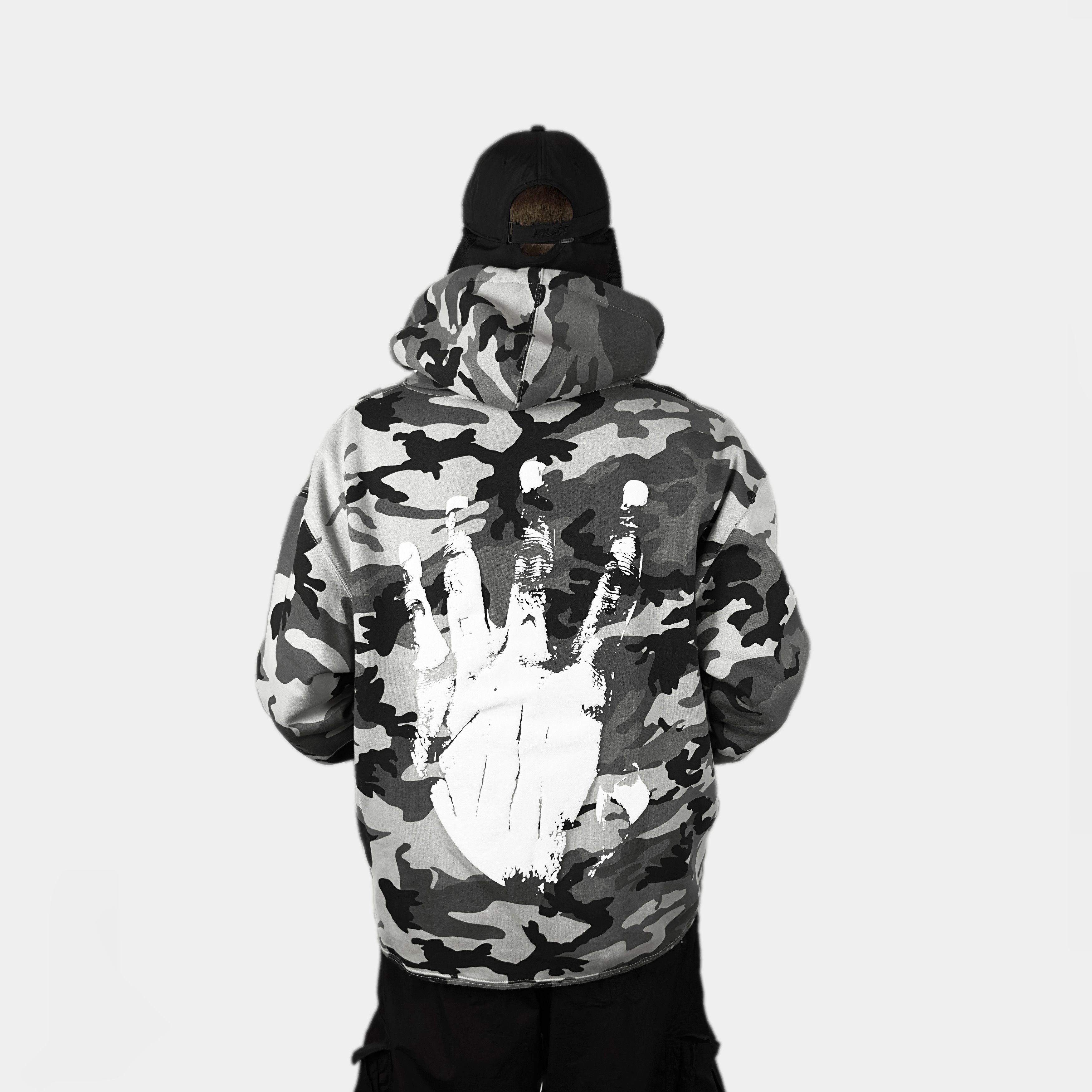 Revenge Revenge + XXXTENTANCION KILL HOODIE (SNOW CAMO) Size US XL / EU 56 / 4 - 2 Thumbnail
