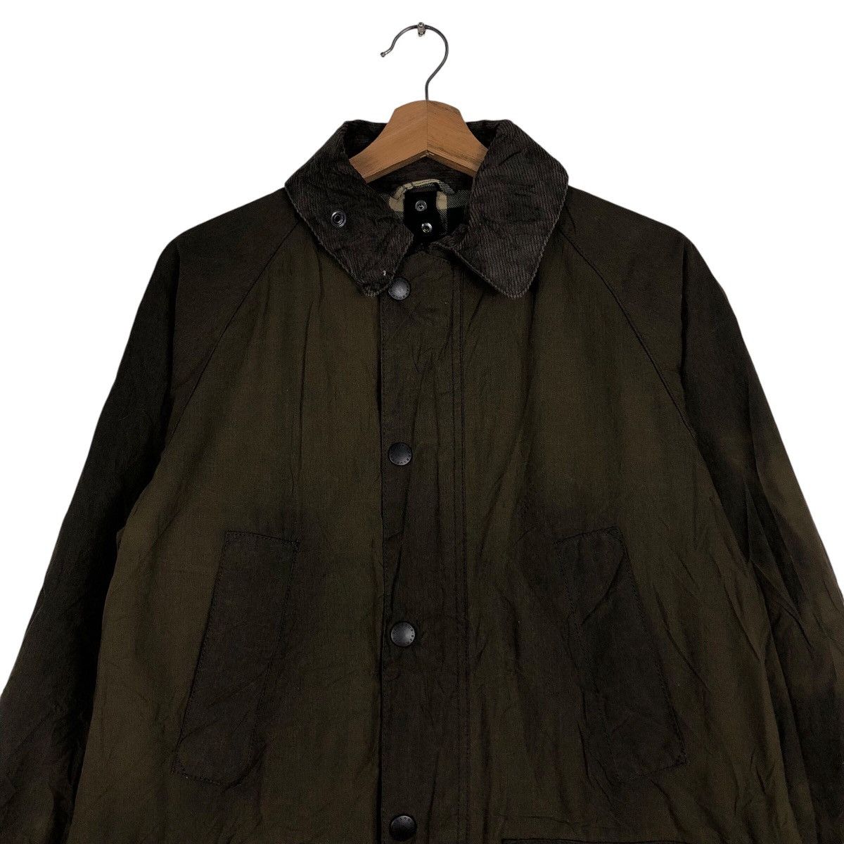 Barbour 📌Hunting Jacket Wax Barbour Blanket Tartan Multi Pocket Size US M / EU 48-50 / 2 - 4 Thumbnail