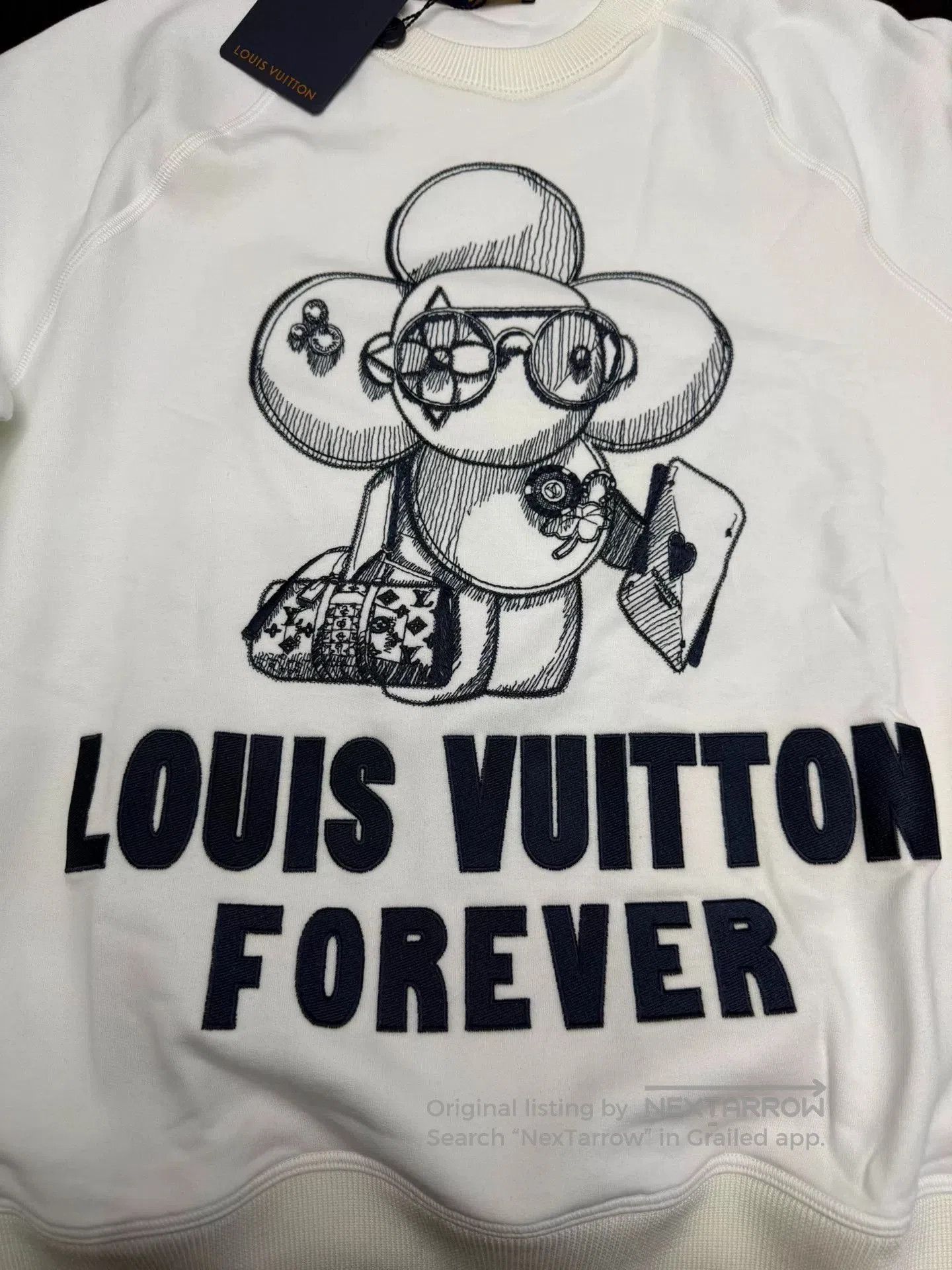 Louis Vuitton Louis Vuitton Sunflower Embroidered Sweatshirt. Size US L / EU 52-54 / 3 - 4 Thumbnail