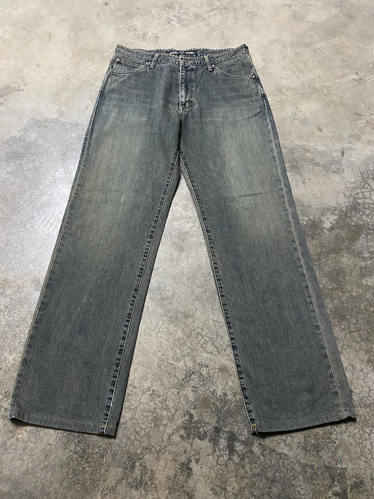 Wrangler Baggy Jeans Wrangle Rusty Denim Vintage Size US 32 / EU 48 - 7 Thumbnail