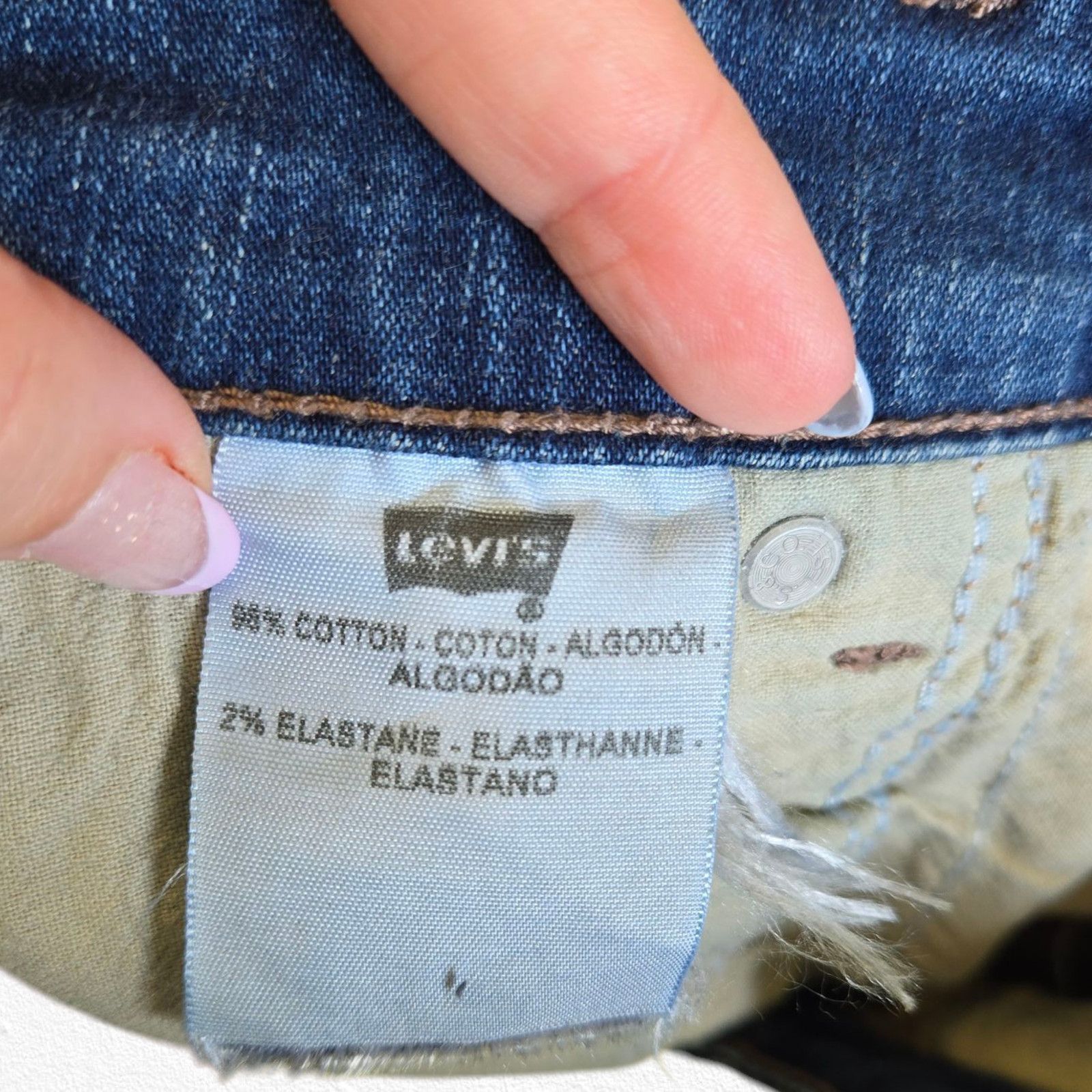 Levi's Levi's 512 Perfectly Shaping Bootcut Jeans Size 12 Size 34" / US 12 / IT 48 - 5 Thumbnail