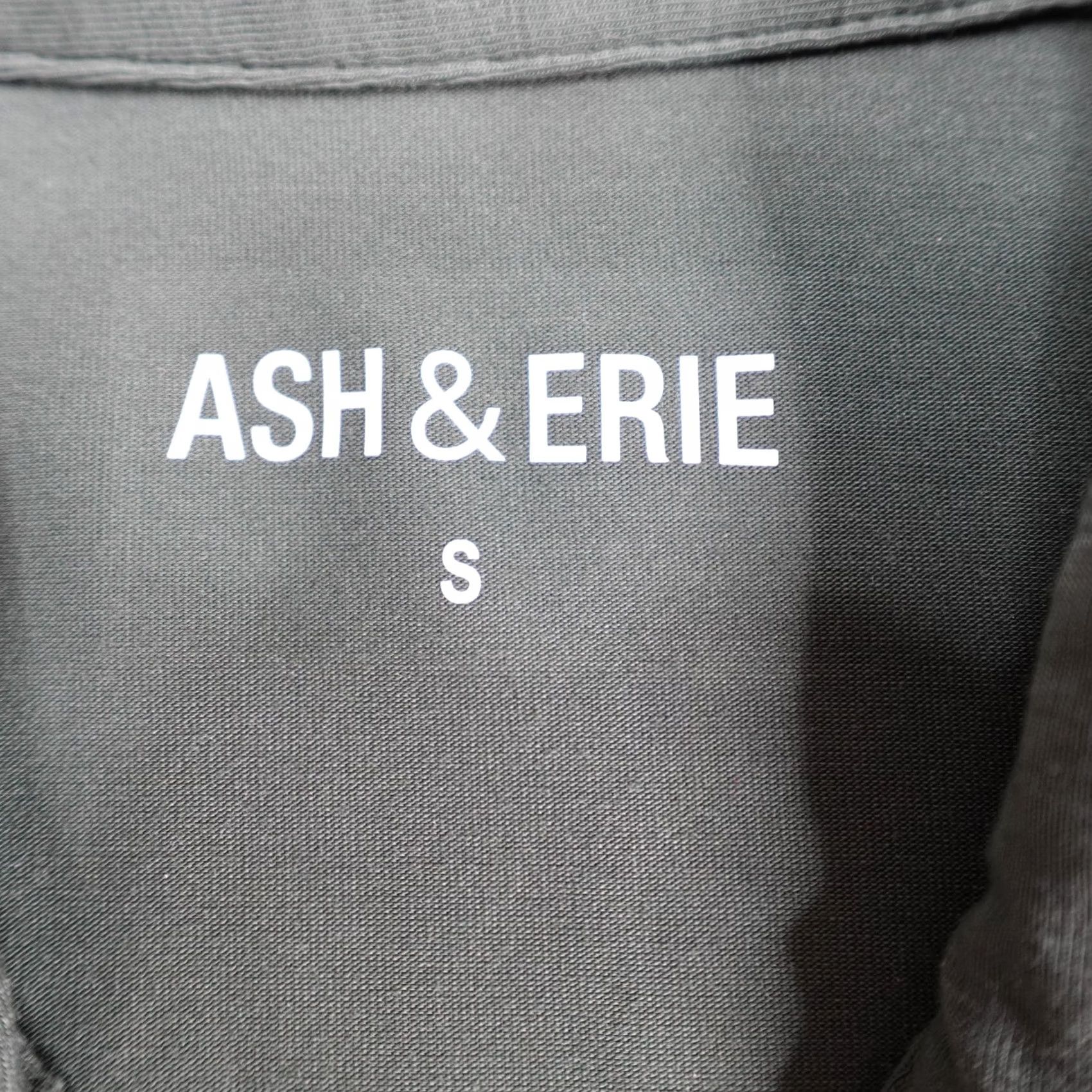ASH Ash & Erie Polo Shirt Mens S Green Solid Performance Short Sleeve Collared Button Casual Golf Spring Summer Fall 90s? Size US S / EU 44-46 / 1 - 2 Thumbnail