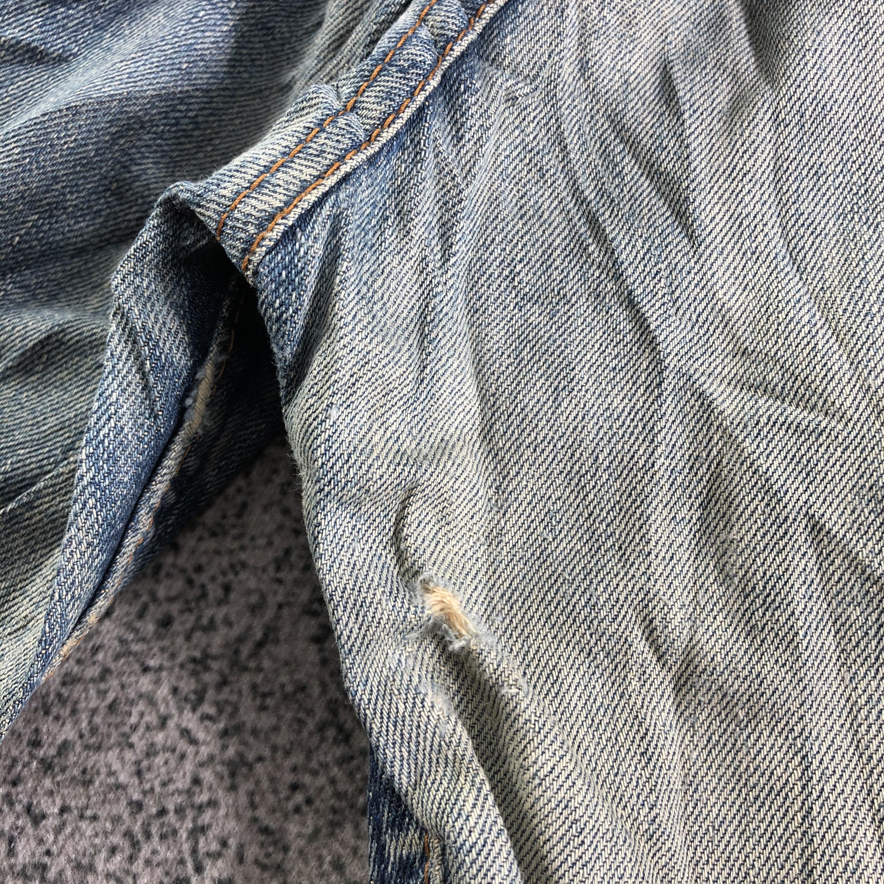 Levi's Vintage Levis 503 Jeans Faded Blue Denim KJ3118 Size US 29 - 8 Thumbnail