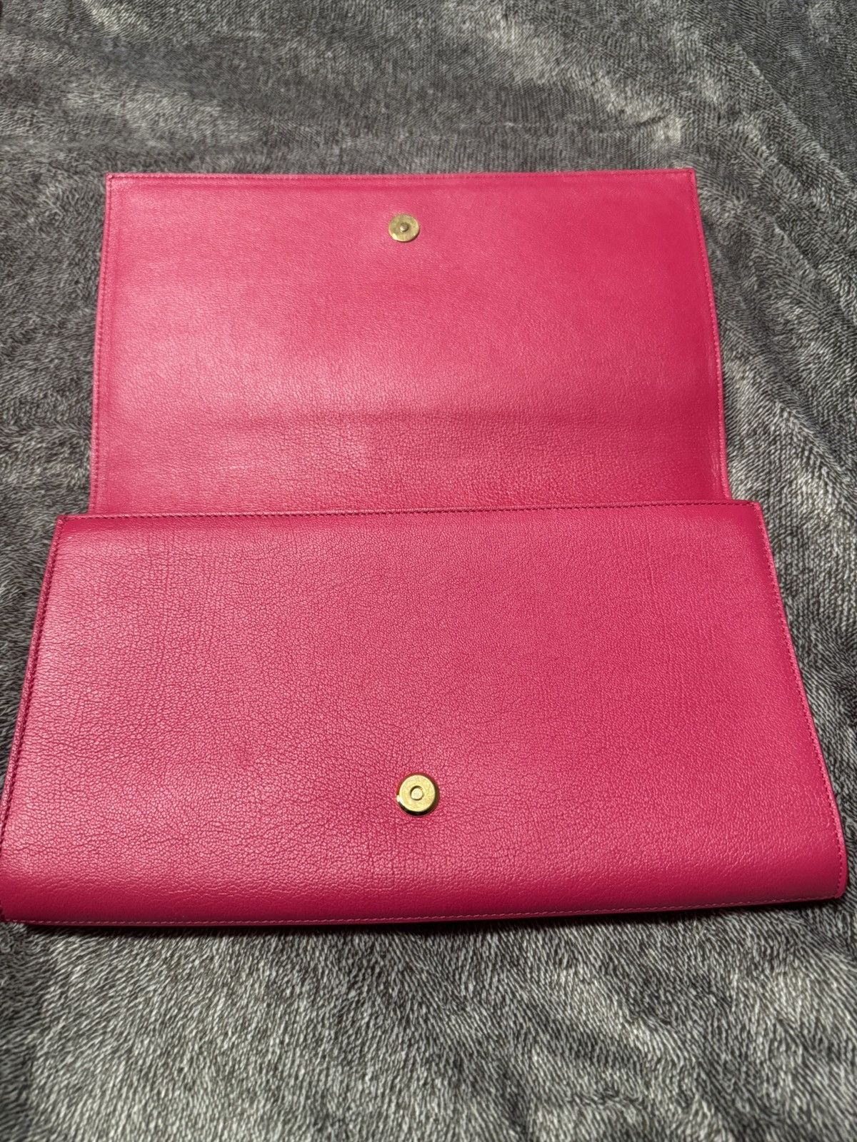 Yves Saint Laurent Pink YSL clutch bag Size ONE SIZE - 5 Thumbnail