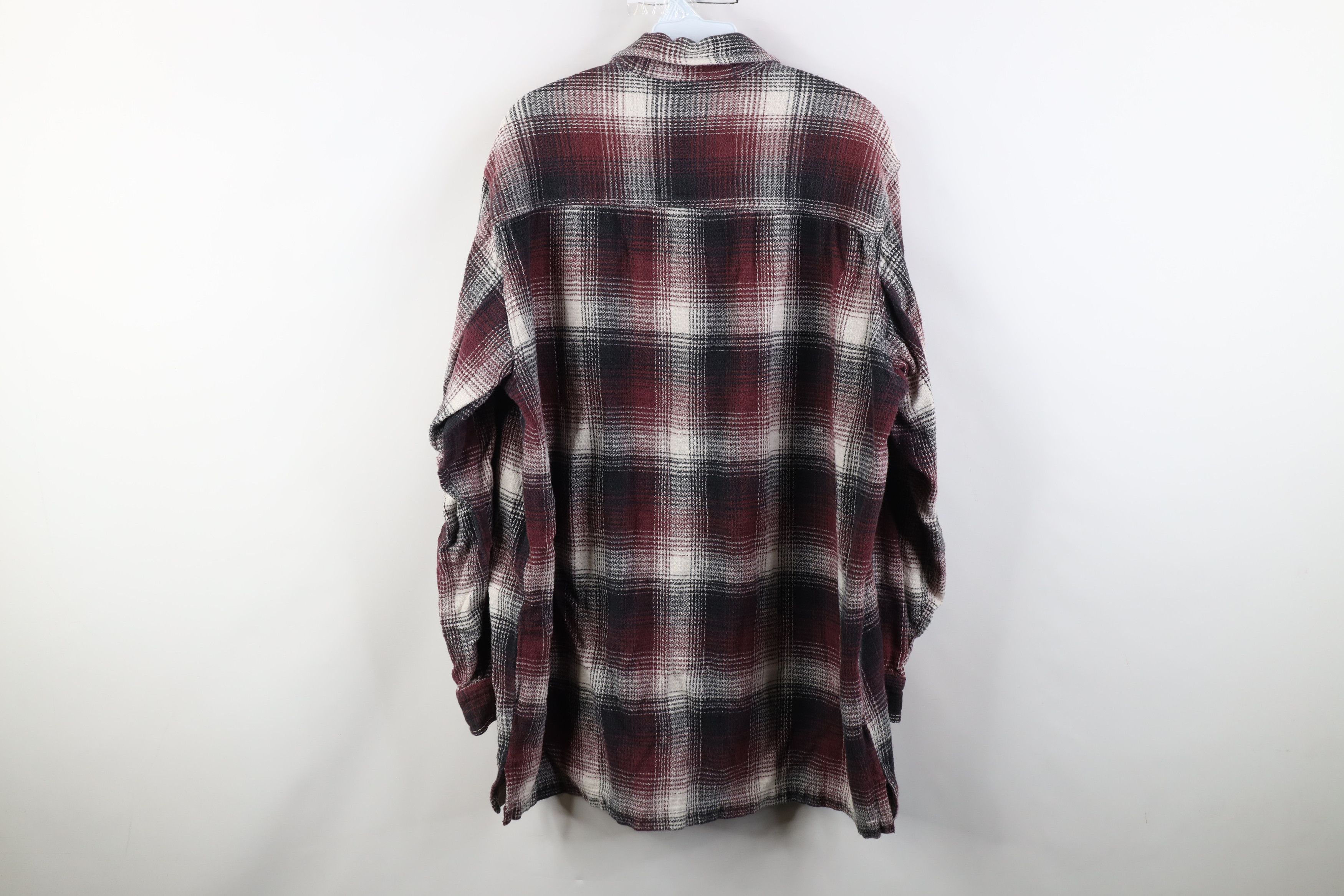 Levi's Vintage 90s Levis Heavyweight Flannel Button Shirt Plaid Size US L / EU 52-54 / 3 - 11 Thumbnail