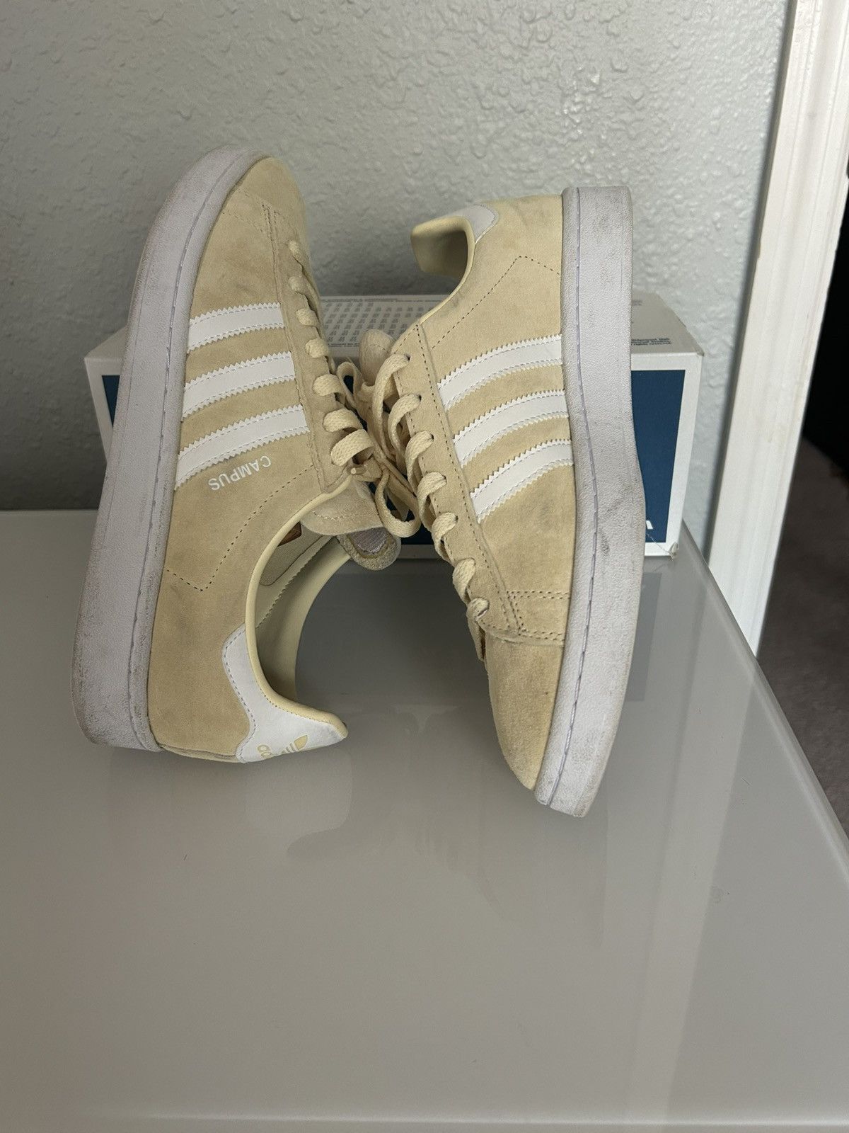 Adidas Adidas Campus Light Yellow Size US 10 / EU 43 - 4 Thumbnail