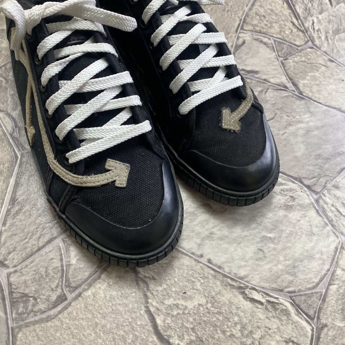 Off-White Off white shoes low vulcanized Black Size US 9 / EU 42 - 5 Thumbnail
