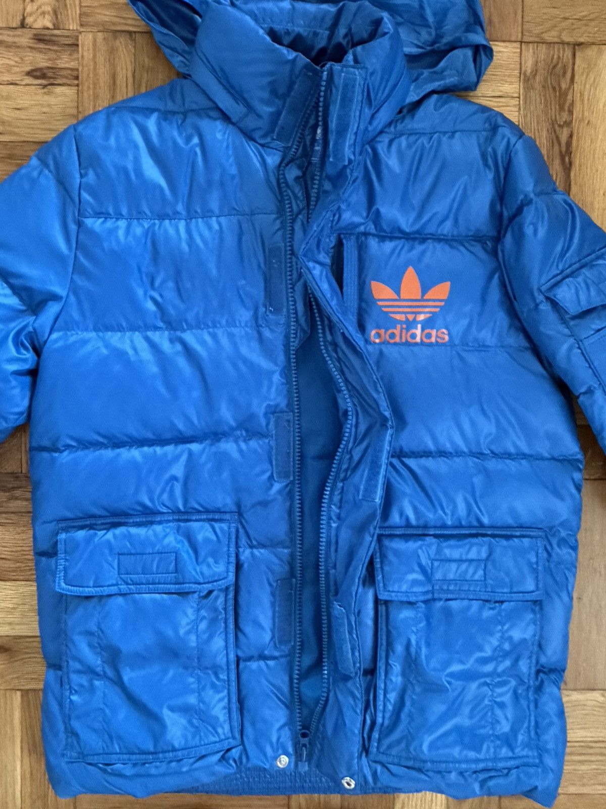 Adidas Adidas Originals Puffer Jacket With Logo Size US S / EU 44-46 / 1 - 5 Thumbnail