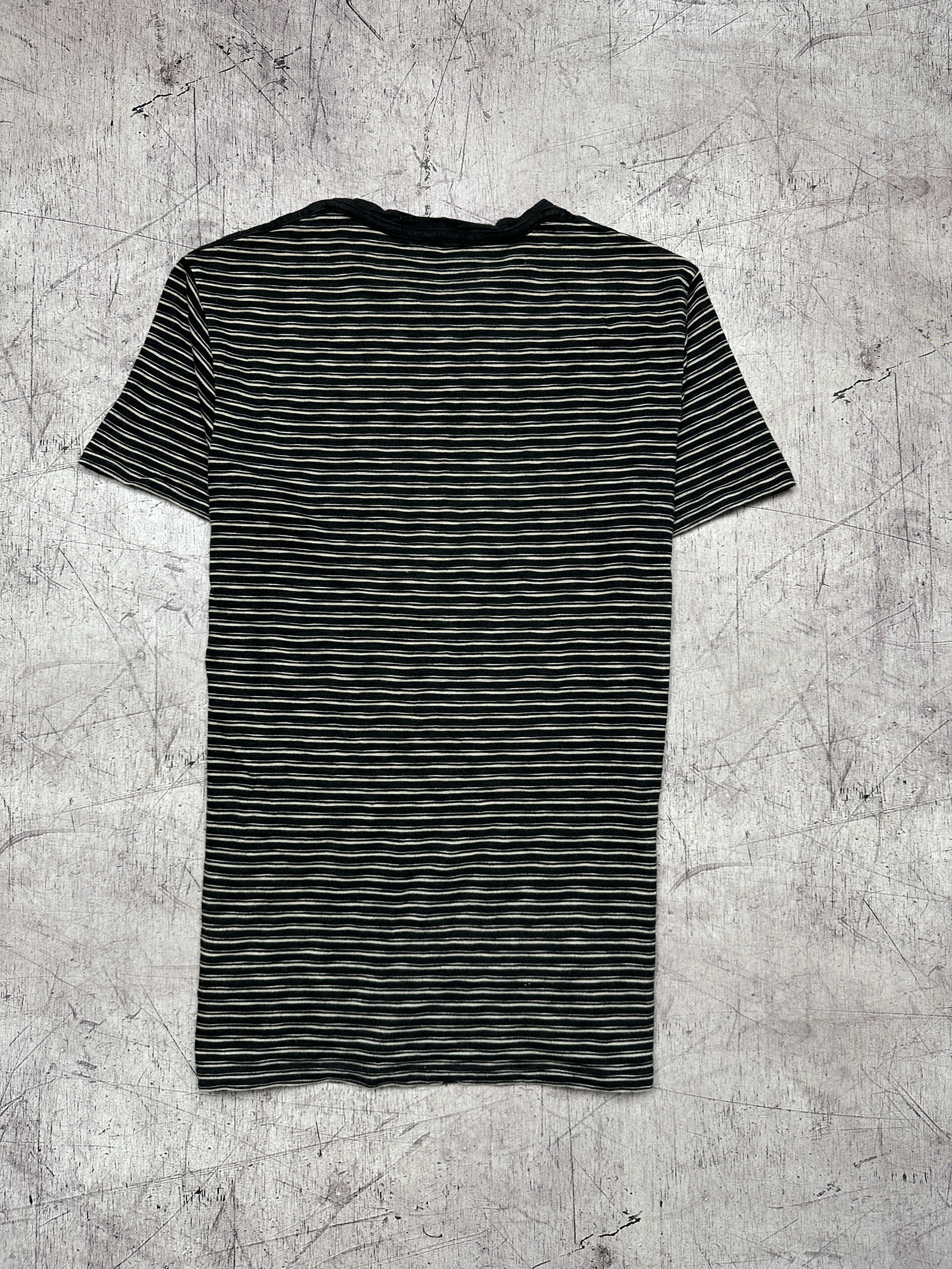 Allsaints Allsaints Mens Mana Crew Neck Striped T-Shirt Size US XS / EU 42 / 0 - 6 Thumbnail