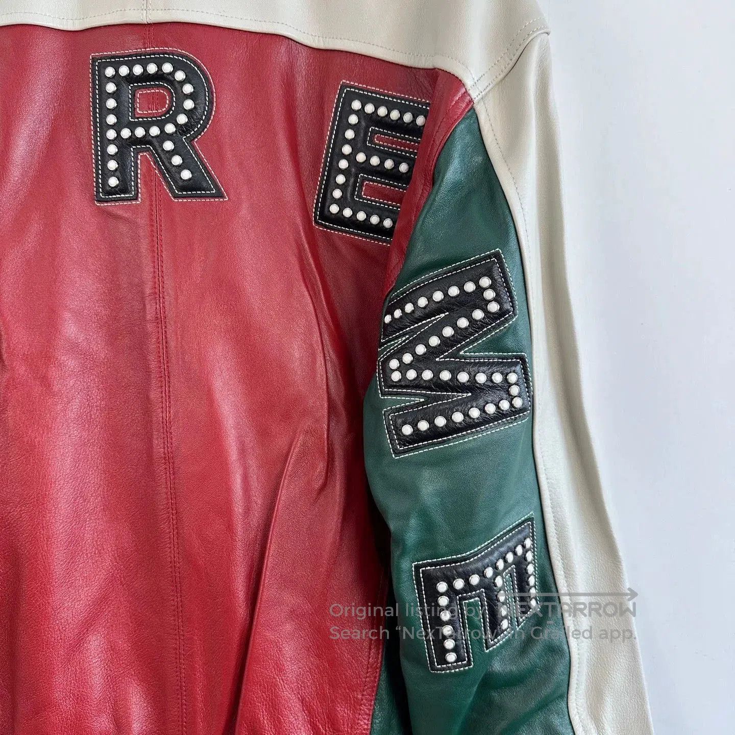 Supreme Supreme Studded Arc Leather Jacket. Size US L / EU 52-54 / 3 - 5 Thumbnail