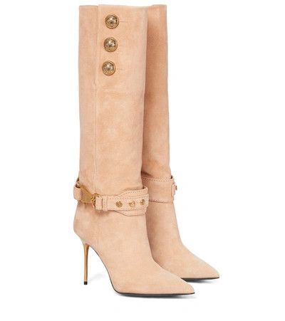 Balmain o1y0625 Boots in Beige Size US 7 / IT 37 - 1 Preview