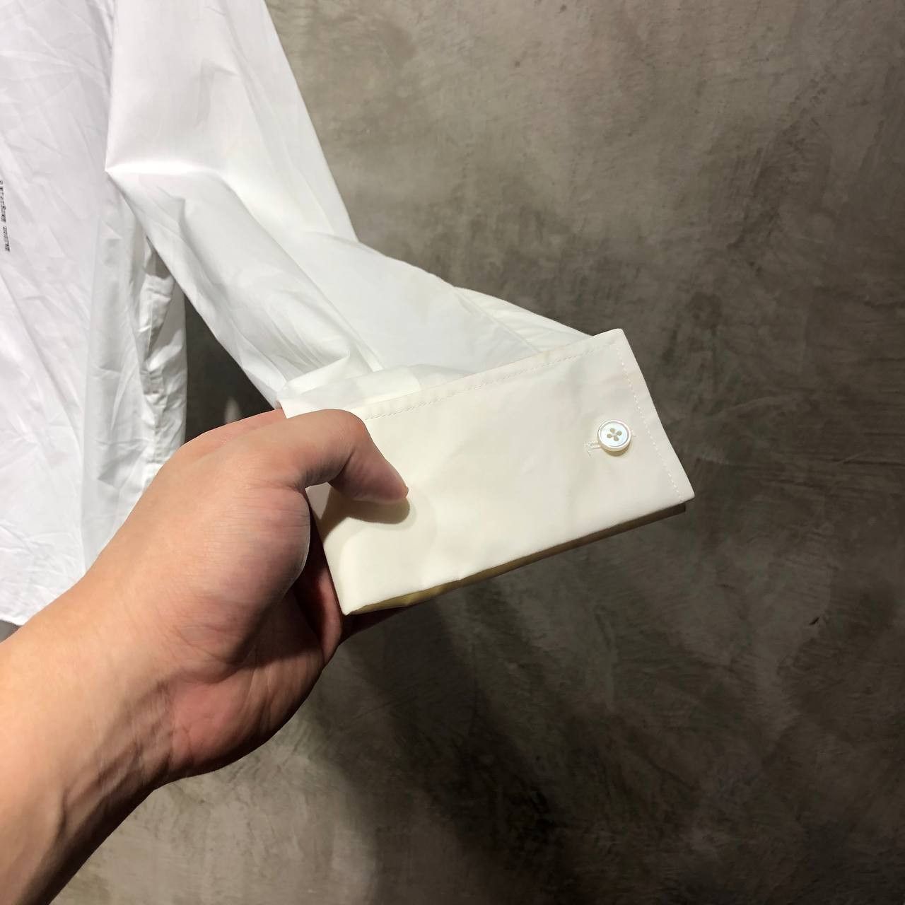 Maison Margiela BNWT Maison Margiela MM6 Label Declaration button down L/S Size US XXL / EU 58 / 5 - 7 Thumbnail