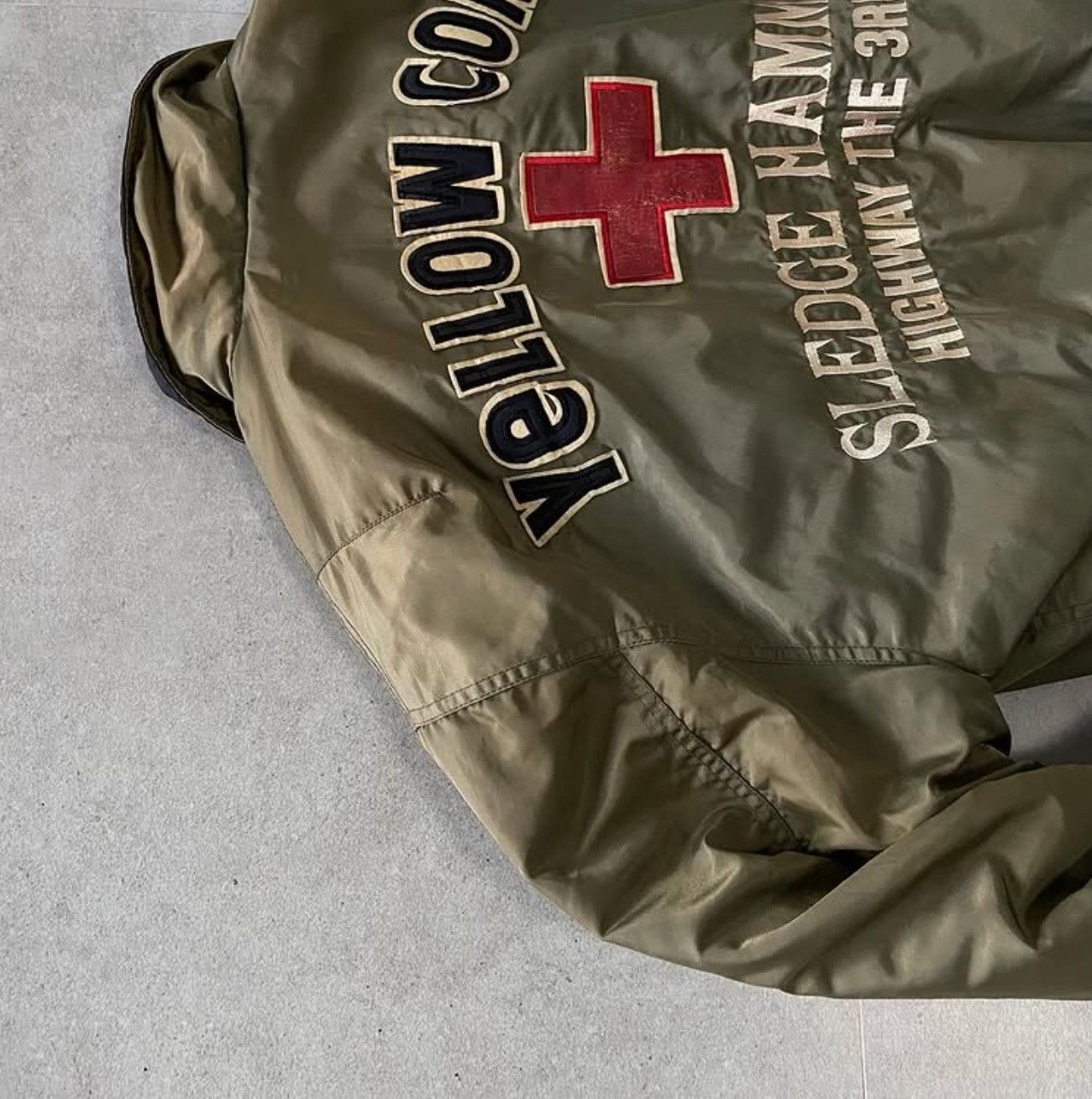 YELLOW CORN Yellow corn military bomber Jacket Size US M / EU 48-50 / 2 - 9 Thumbnail