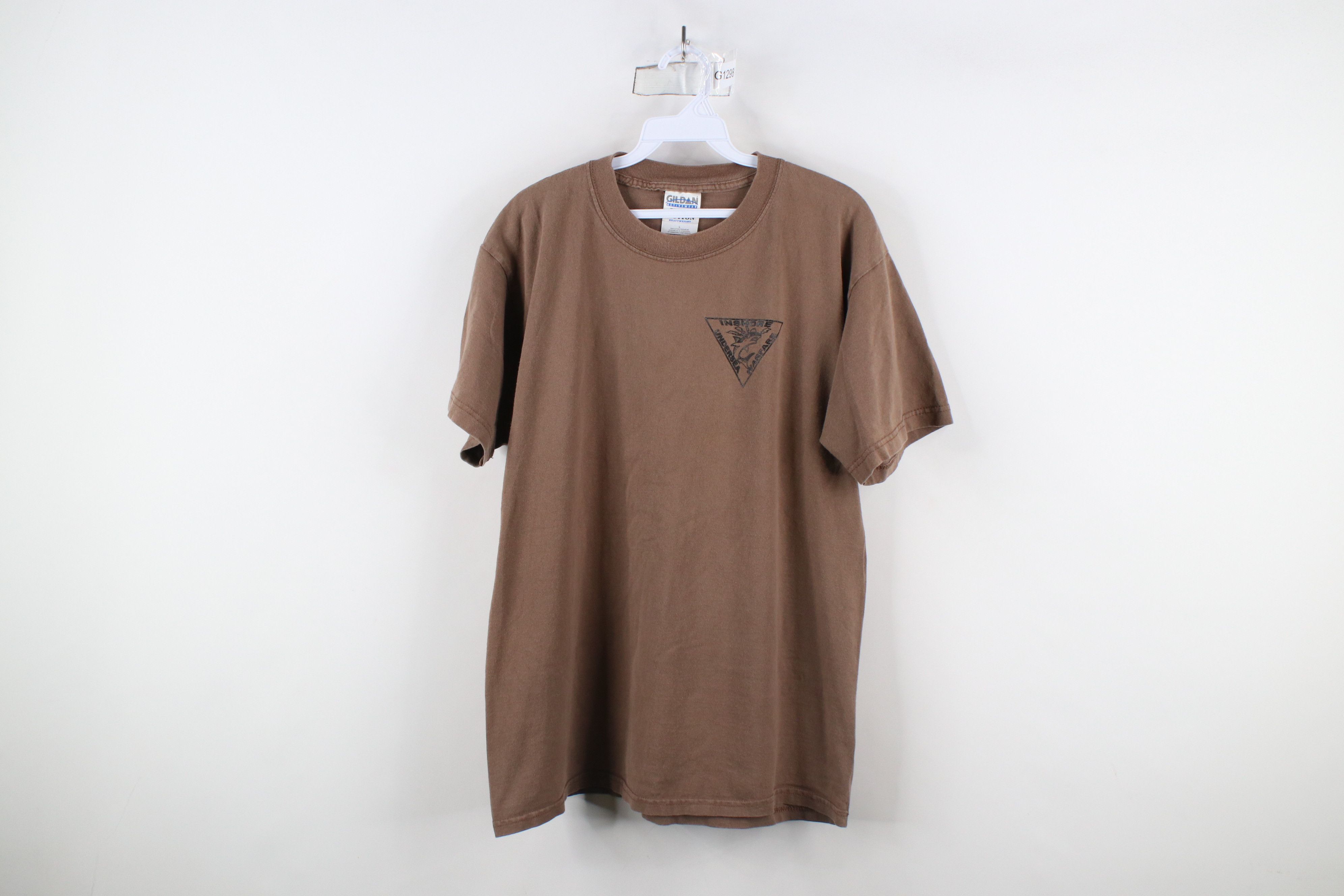 Vintage Vintage 90s Undersea Warfare United States Navy T-Shirt Size US L / EU 52-54 / 3 - 1 Thumbnail