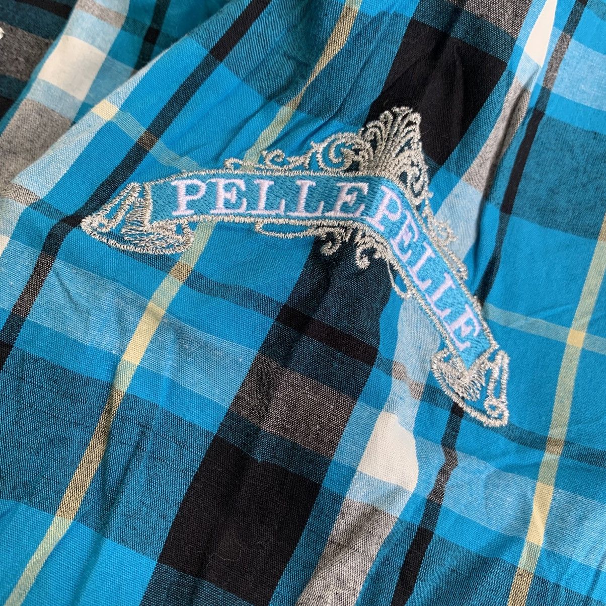 Pelle Pelle × Vintage Pelle Pelle Shirt Size US XL / EU 56 / 4 - 4 Thumbnail